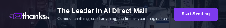 thanks.io - The Leader in AI Direct Mail (728×90)
